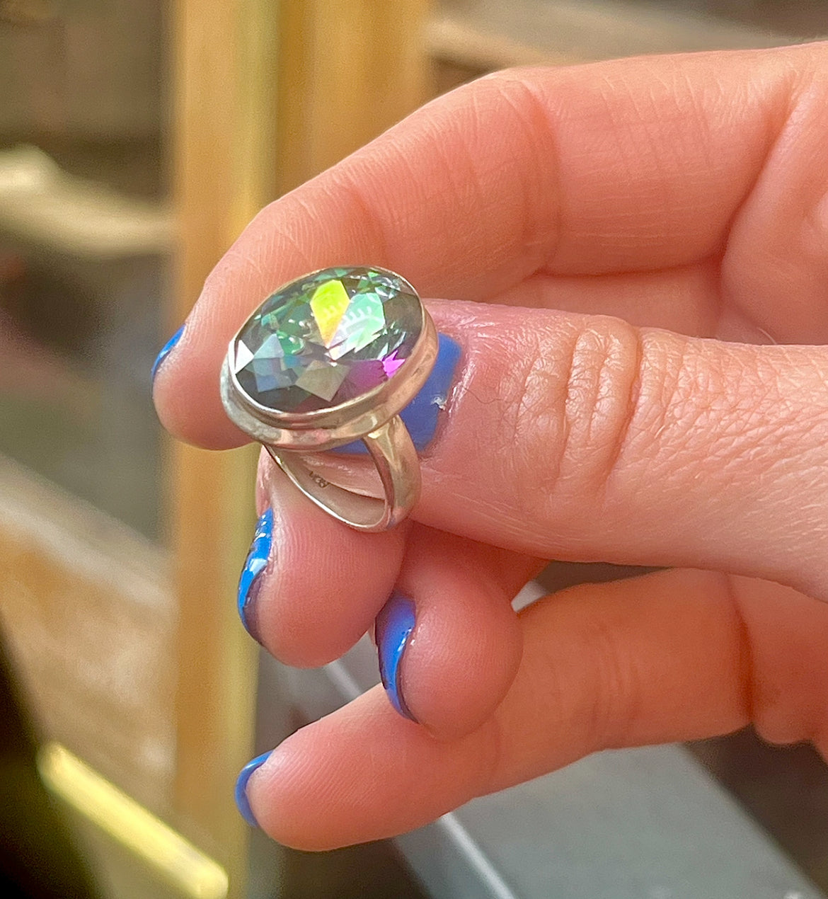 Mystic Topaz Ring