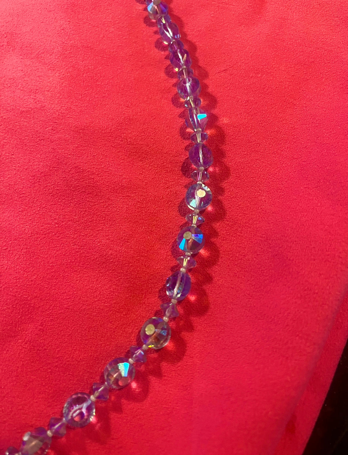 Sky Blue Swarovski Necklace