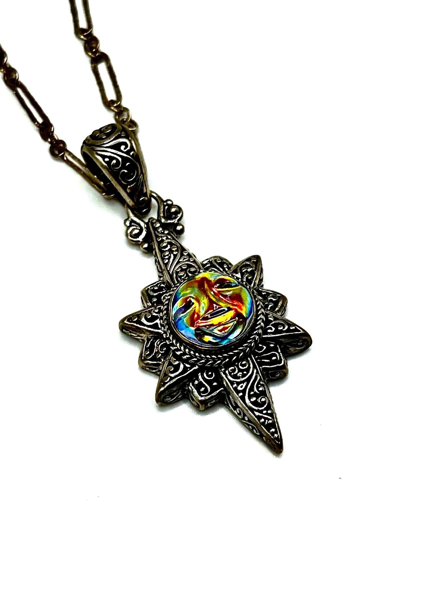 Boho Sun Necklace - Sun Angel Jewelry