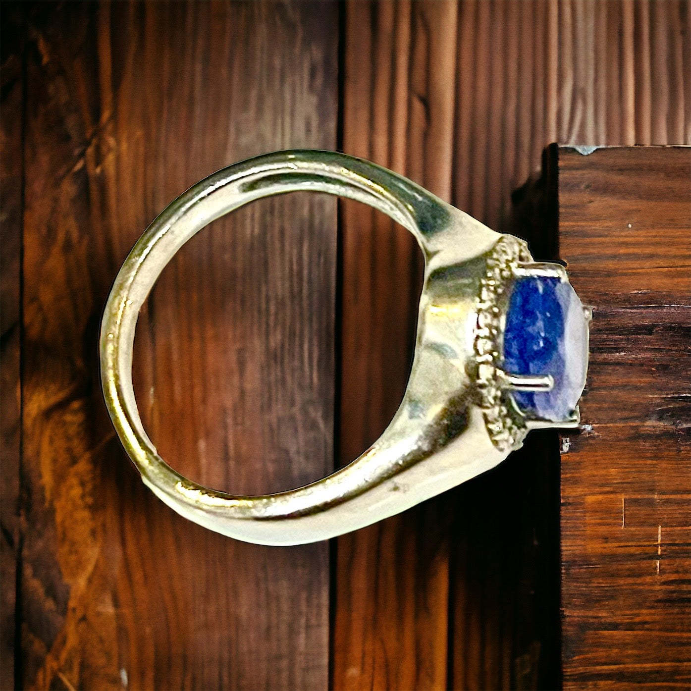 Purple Halo Ring