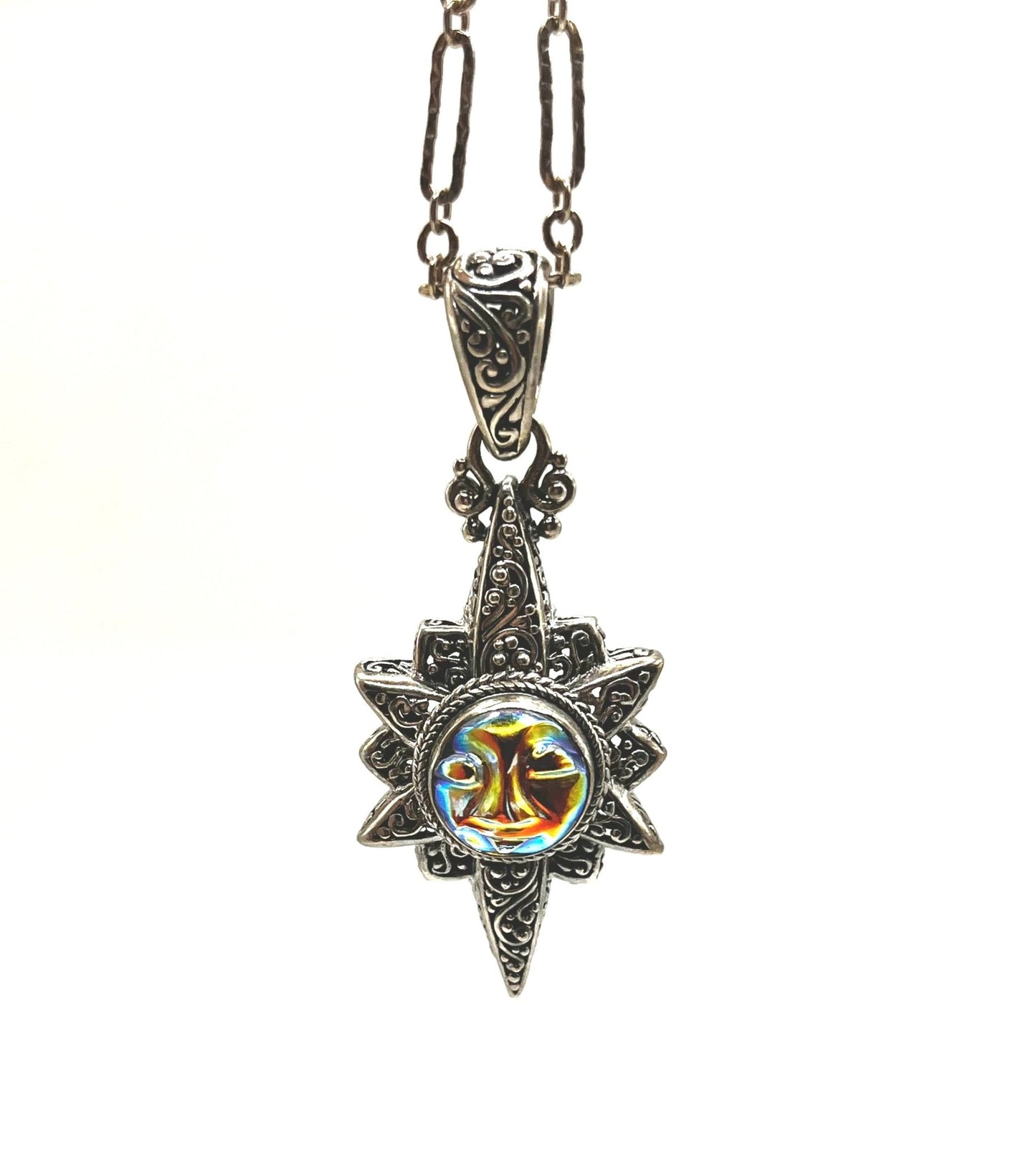 Boho Sun Necklace - Sun Angel Jewelry